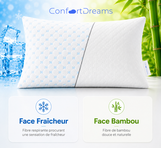 CONFORTDREAM™ – Oreiller Double Confort